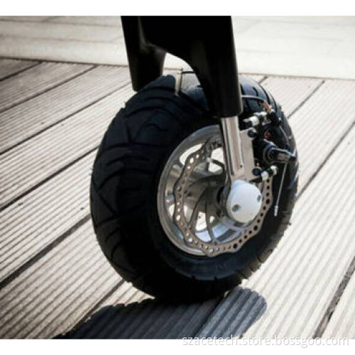 Electronic scooter with patent design, easy folding and put into car truck